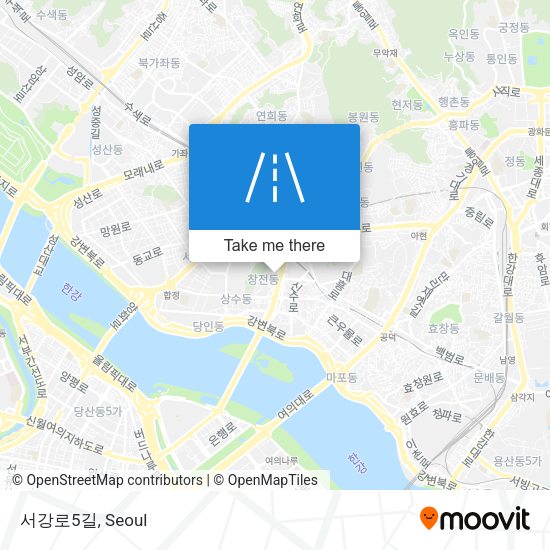 서강로5길 map
