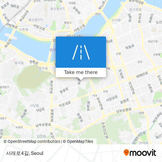 서래로4길 map