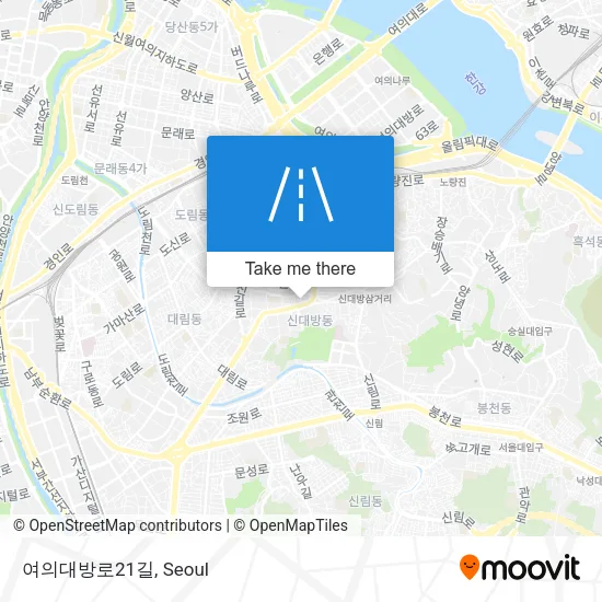 여의대방로21길 map