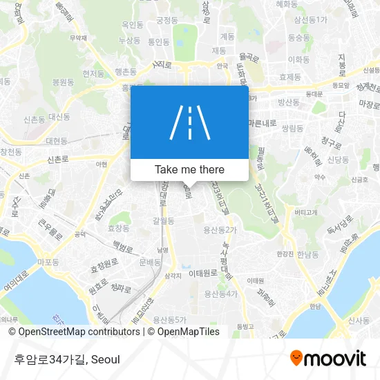 후암로34가길 map