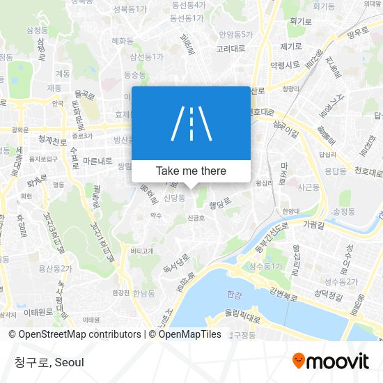 청구로 map