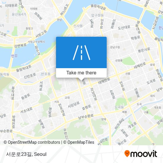 서운로23길 map