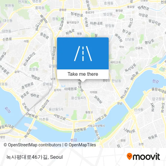 녹사평대로46가길 map