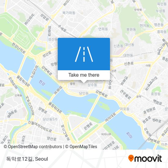 독막로12길 map