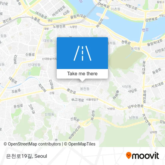 은천로19길 map