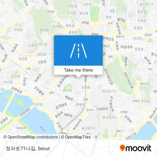 청파로71나길 map