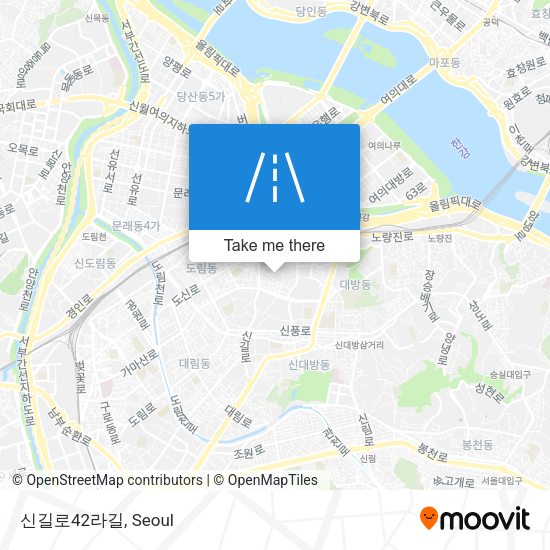 신길로42라길 map