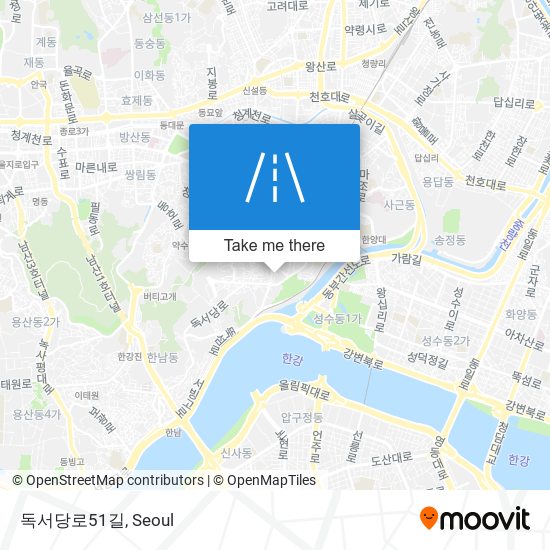 독서당로51길 map