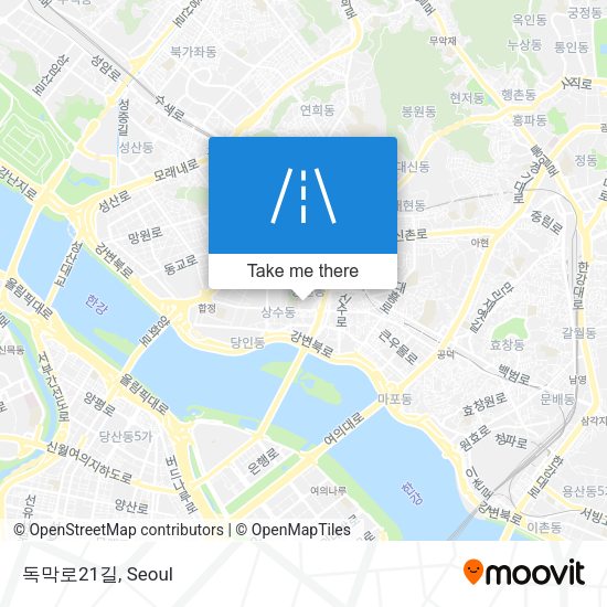 독막로21길 map