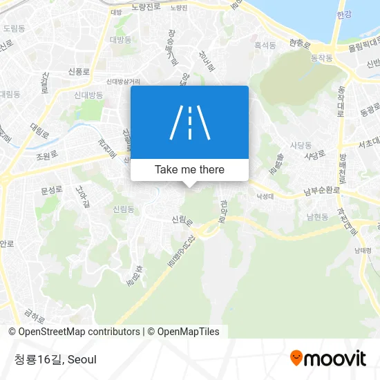 청룡16길 map