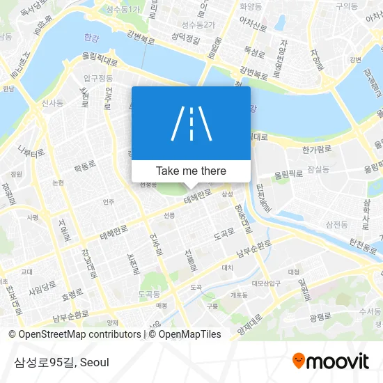 삼성로95길 map