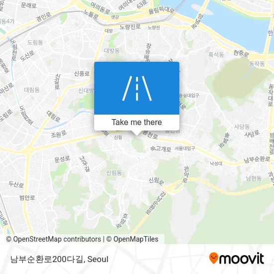 남부순환로200다길 map