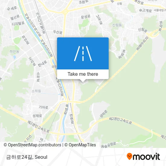 금하로24길 map