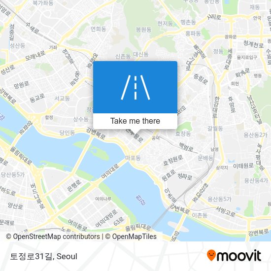 토정로31길 map