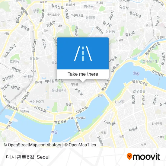 대사관로6길 map