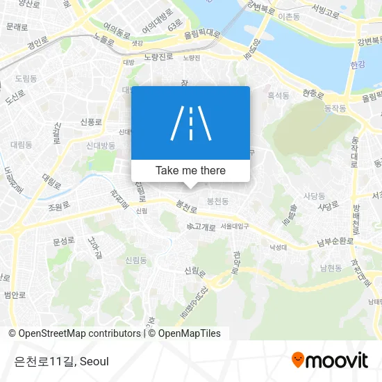 은천로11길 map