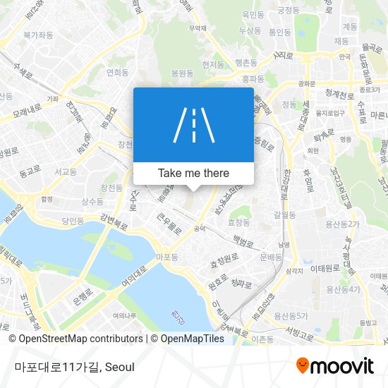 마포대로11가길 map