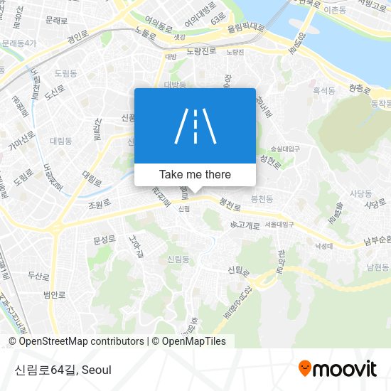 신림로64길 map