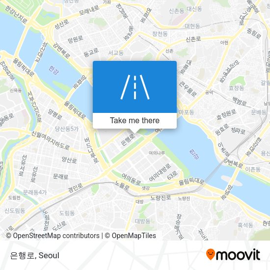 은행로 map