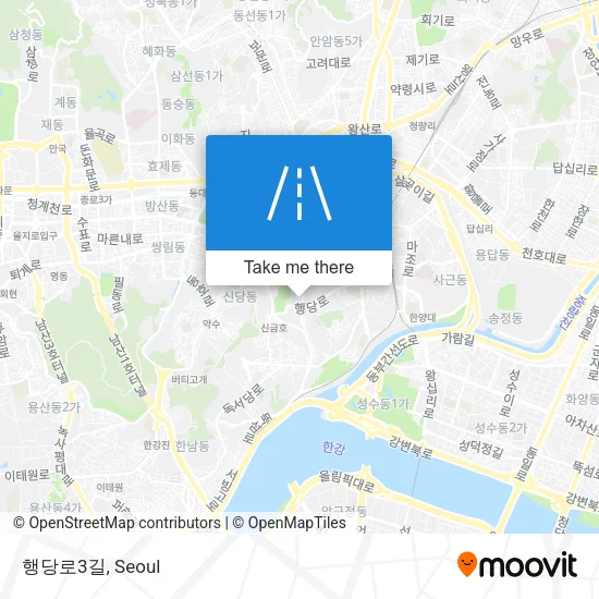 행당로3길 map
