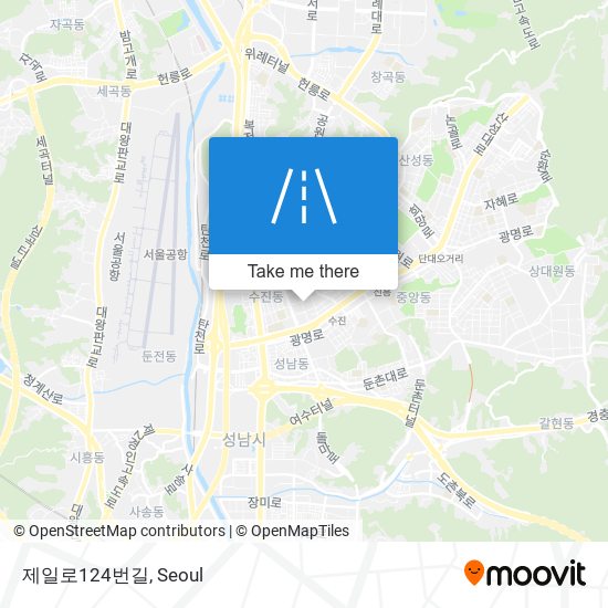 제일로124번길 map