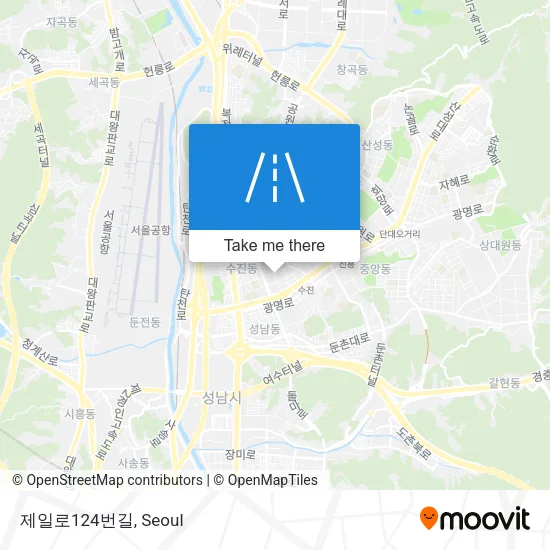 제일로124번길 map