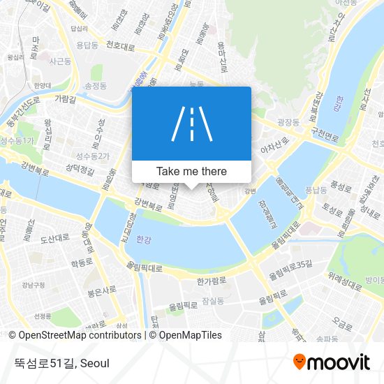 뚝섬로51길 map
