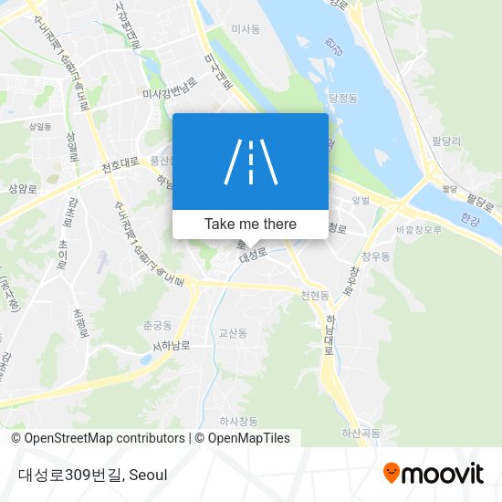 대성로309번길 map