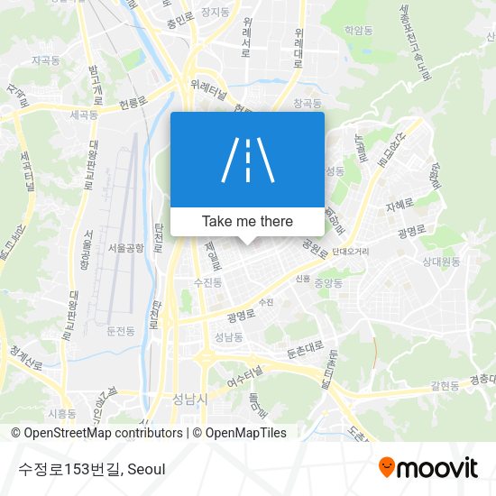 수정로153번길 map