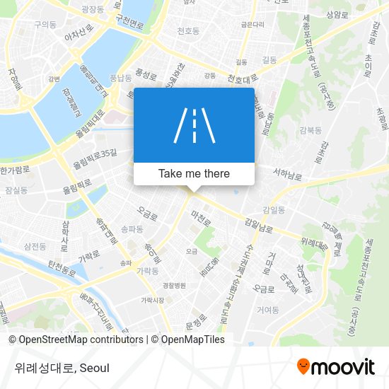 위례성대로 map