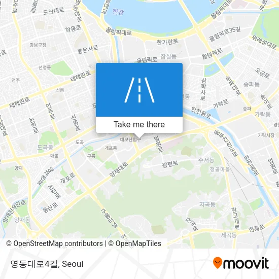 영동대로4길 map