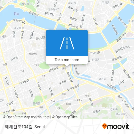 테헤란로104길 map