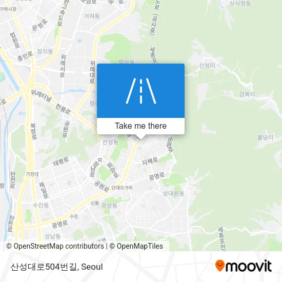 산성대로504번길 map