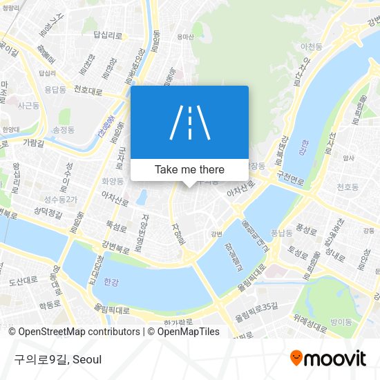 구의로9길 map