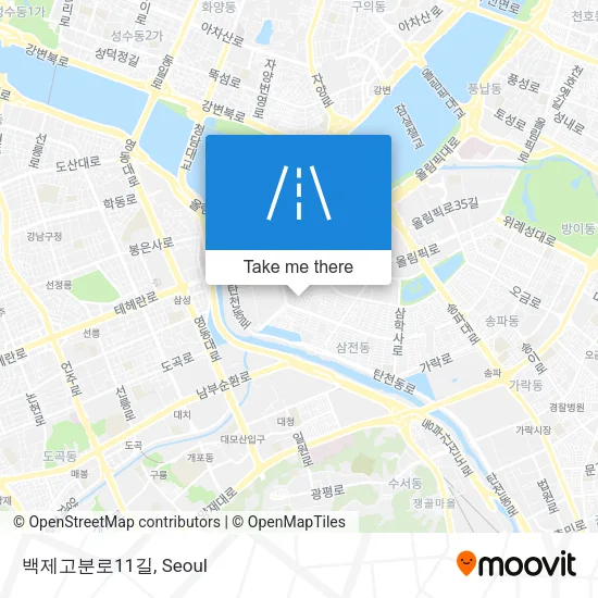 백제고분로11길 map