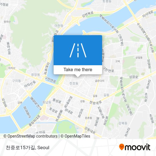 천중로15가길 map