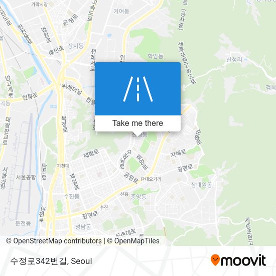 수정로342번길 map