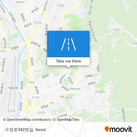 수정로342번길 map
