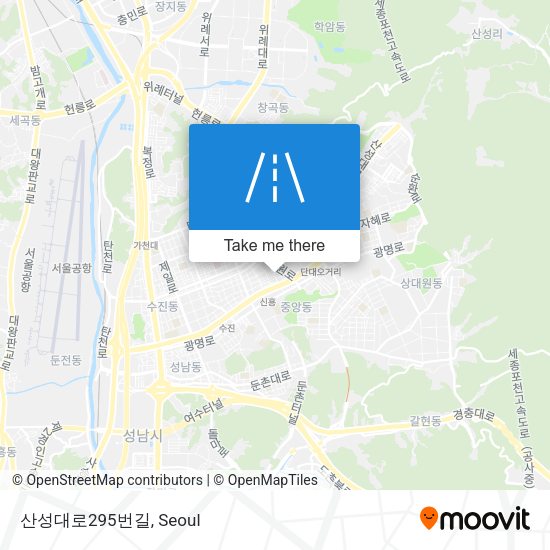 산성대로295번길 map