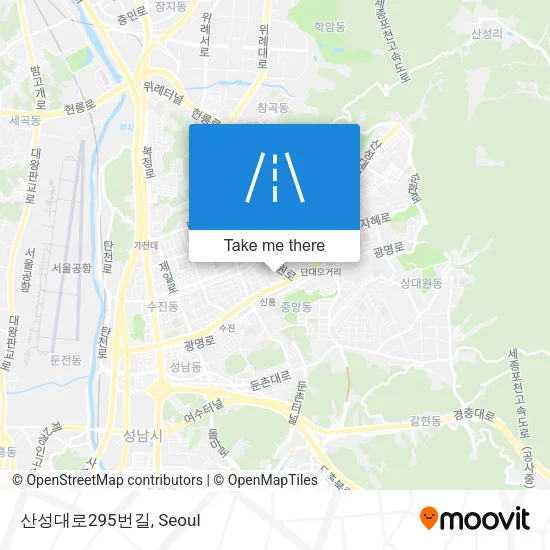 산성대로295번길 map
