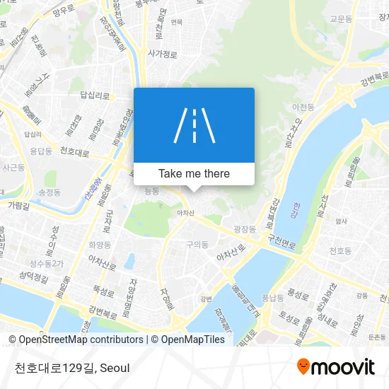 천호대로129길 map