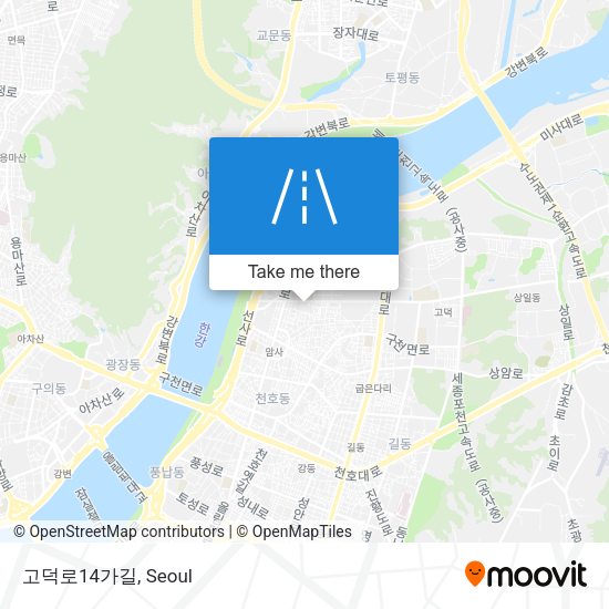 고덕로14가길 map