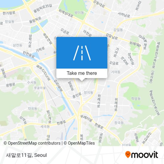 새말로11길 map