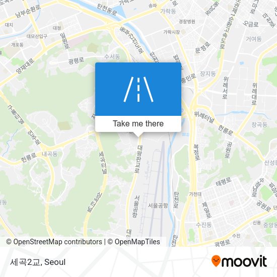 세곡2교 map