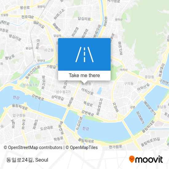 동일로24길 map