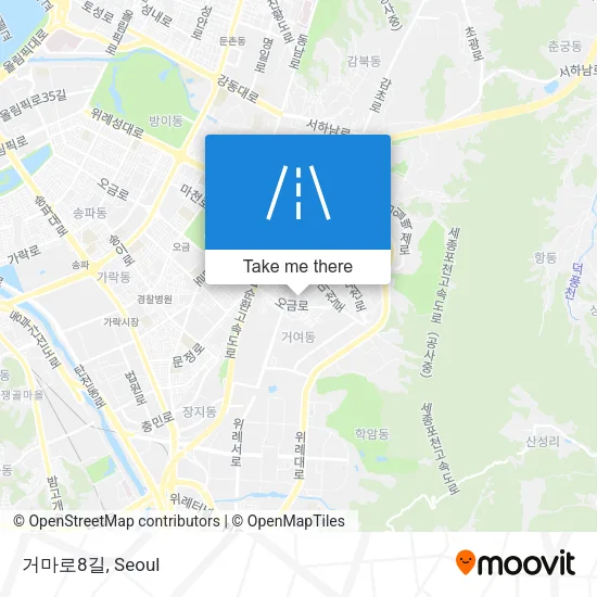 거마로8길 map