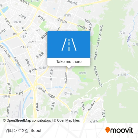 위례대로2길 map