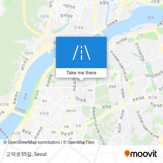 고덕로55길 map