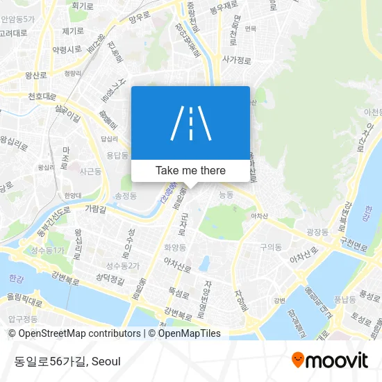 동일로56가길 map