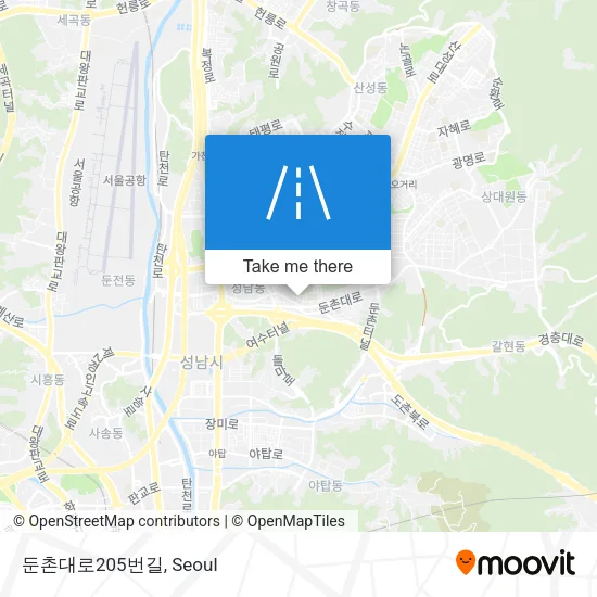 둔촌대로205번길 map